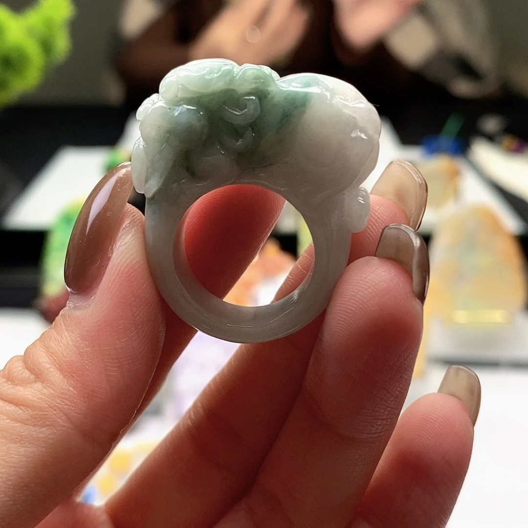 定制翡翠未镶嵌翡翠A货