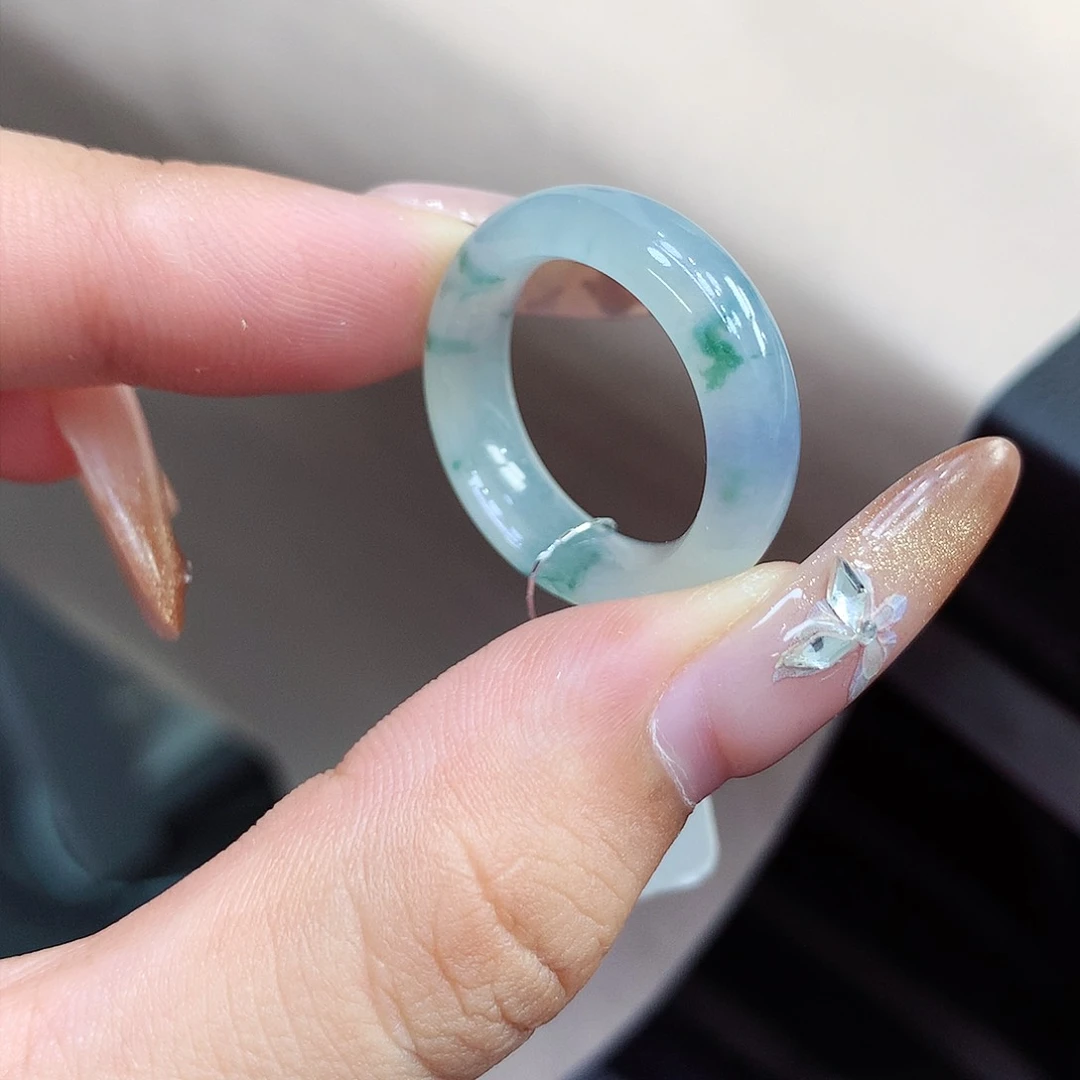 未镶嵌戒指翡翠16-17号