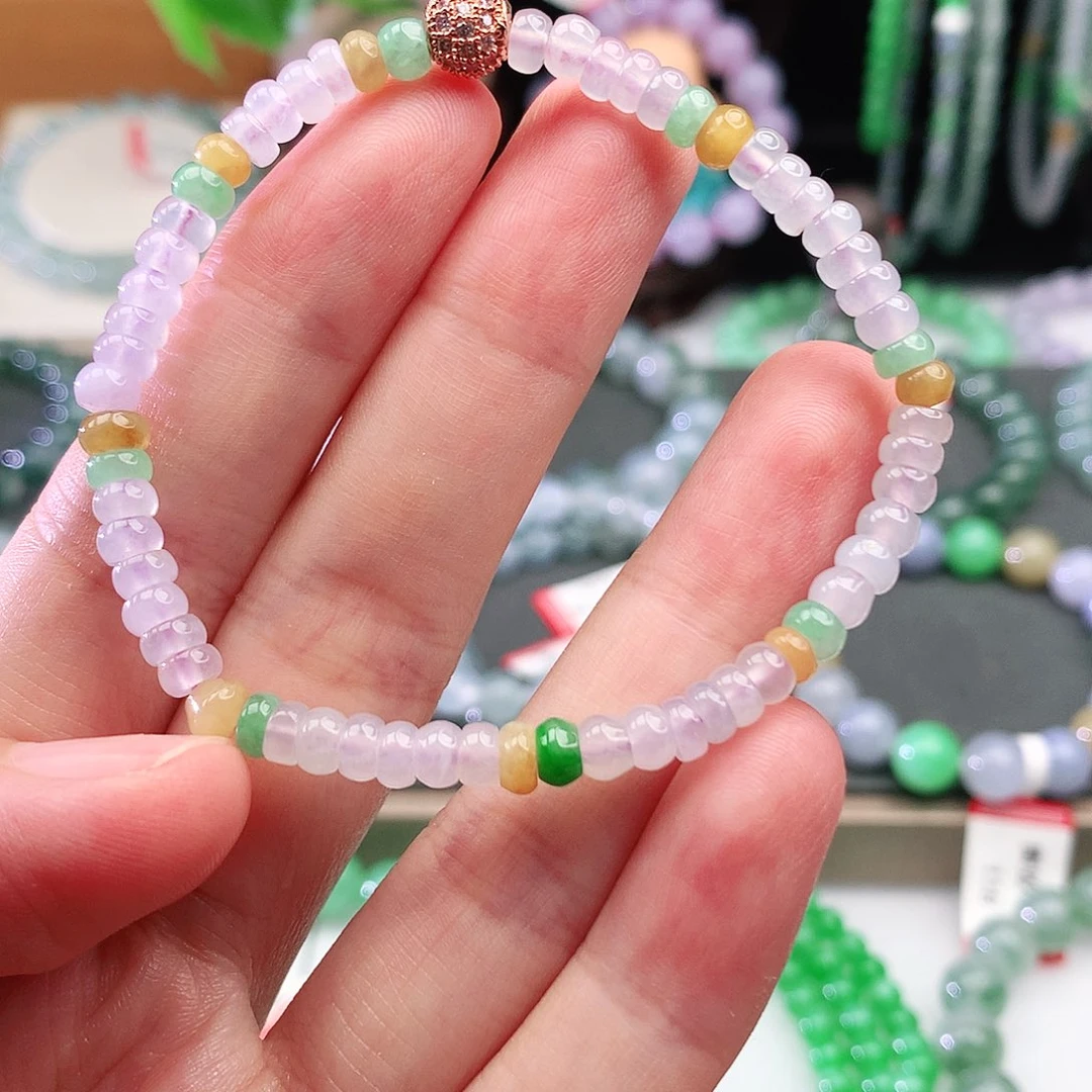 未镶嵌手链翡翠翡翠