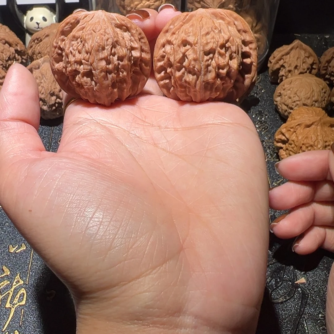 吊坠文玩核桃磨盘40手把件230