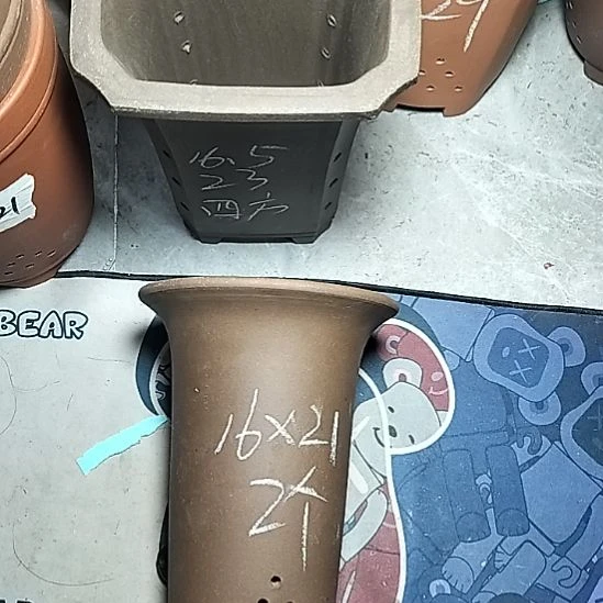 小号兰花紫泥两个