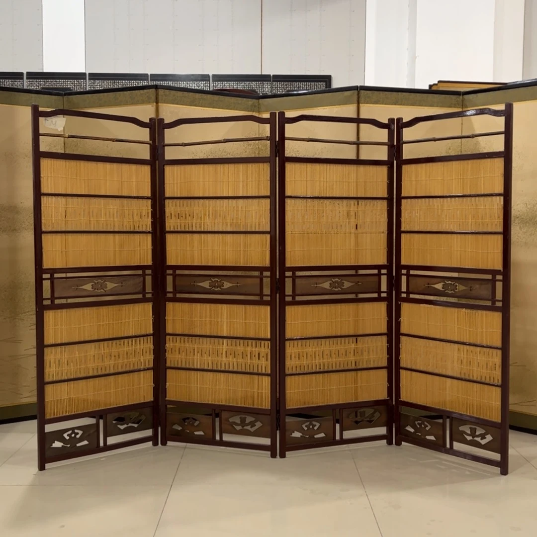 绘画屏风框画茶空间设计生活美学