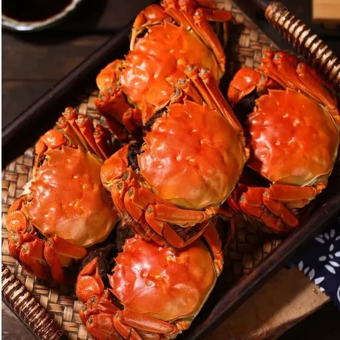 【活蟹现发】精品江苏精品大闸蟹 公蟹6.0-5.7两/只 母蟹5.0-4.7两/只 3对4对5对 顺丰京东冷链