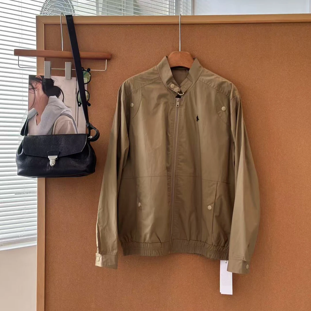新款气质休闲百搭时尚复古舒适外套25W631