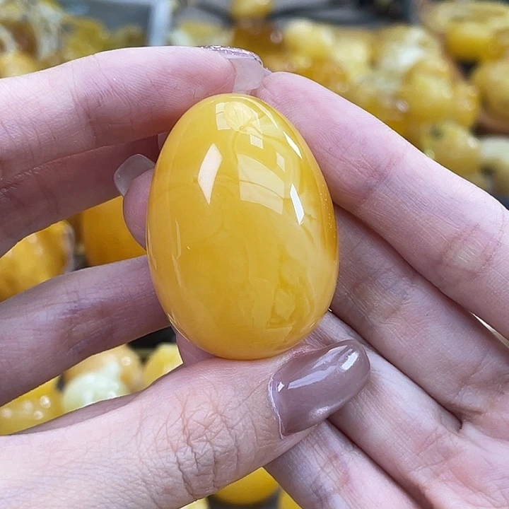 琥珀未镶嵌珠宝奇石琥珀蜜蜡J10