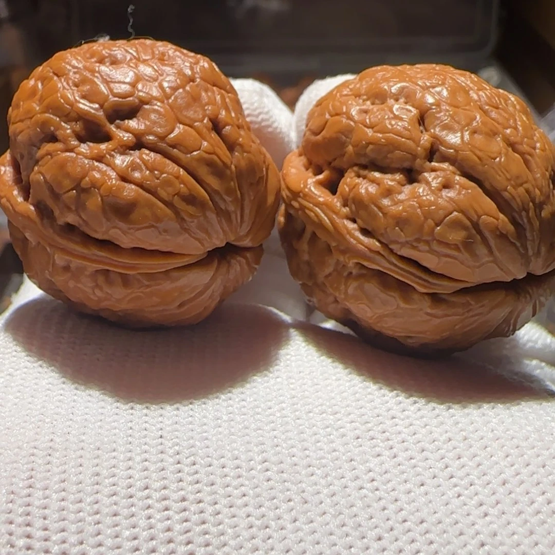 把件文玩核桃35尺图腾