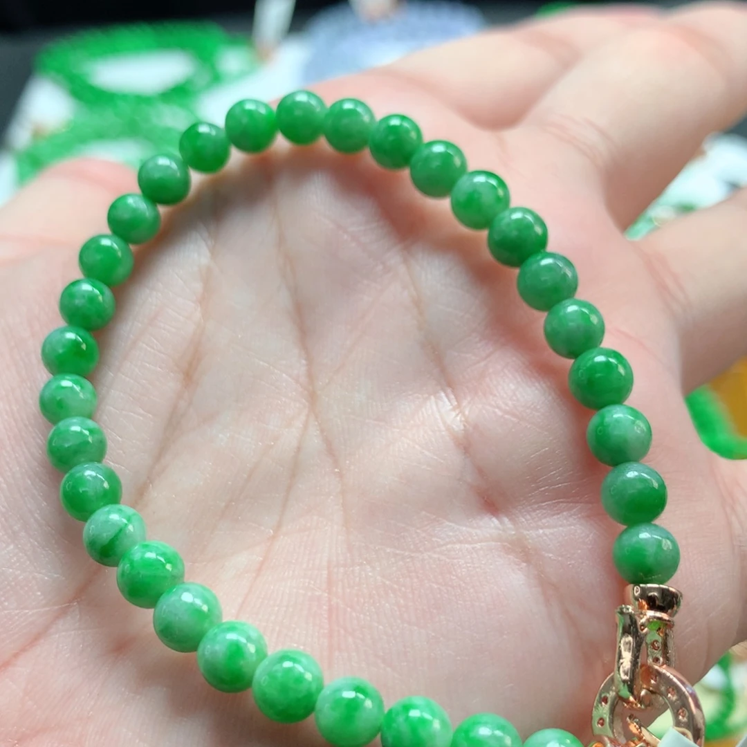 翡翠未镶嵌手链翡翠