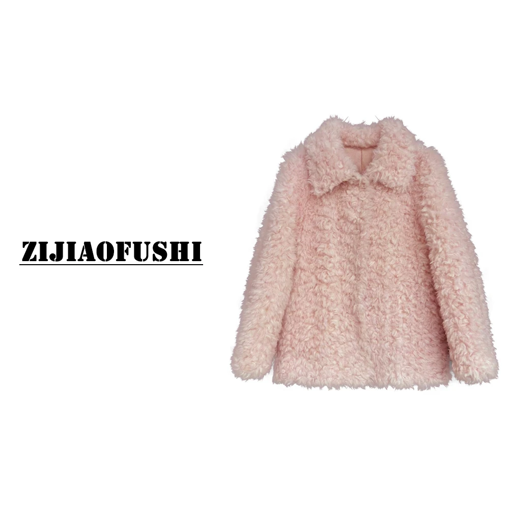 HLJ 紫娇服饰   WXGG-24230   时尚百搭颗粒外套   5