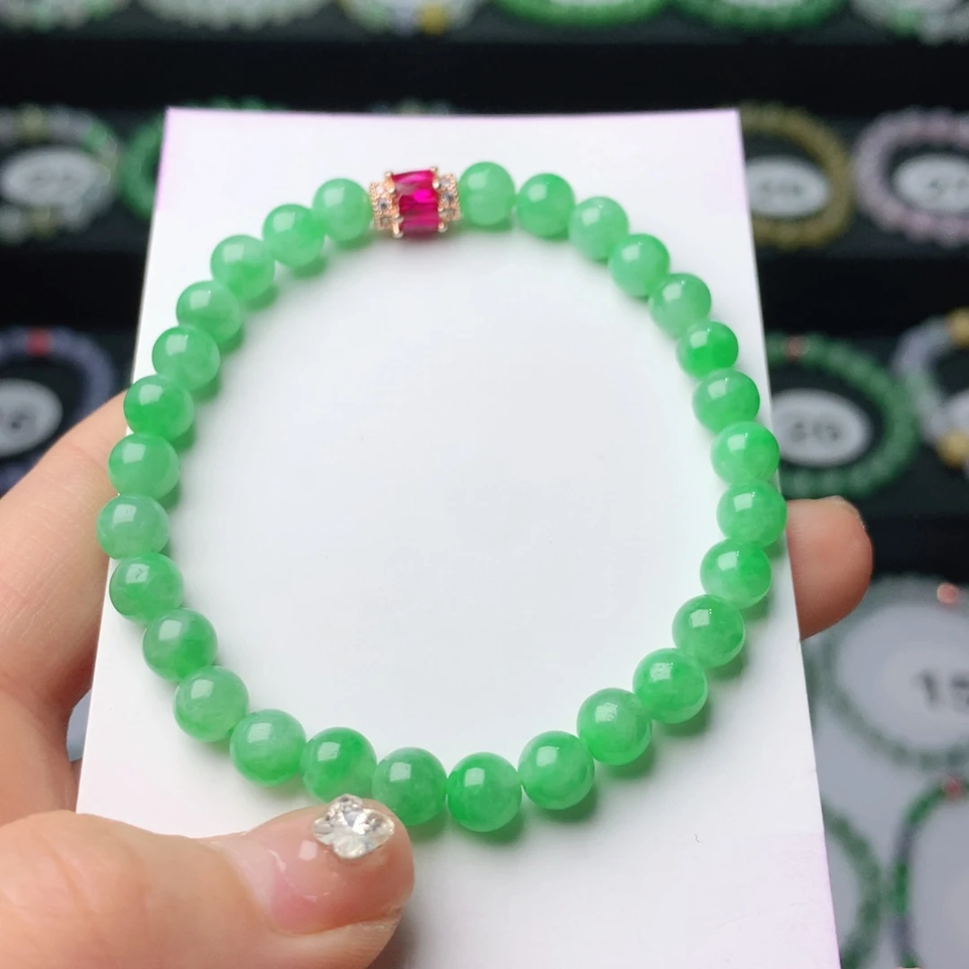 翡翠未镶嵌手链翡翠