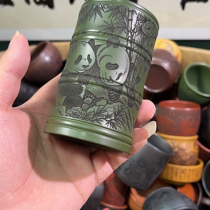 茶杯紫砂全手工紫砂主人杯