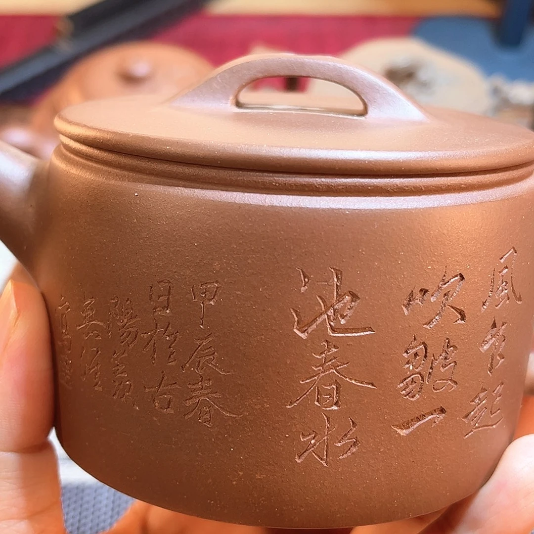 不***克茶壶底槽青作品欣赏