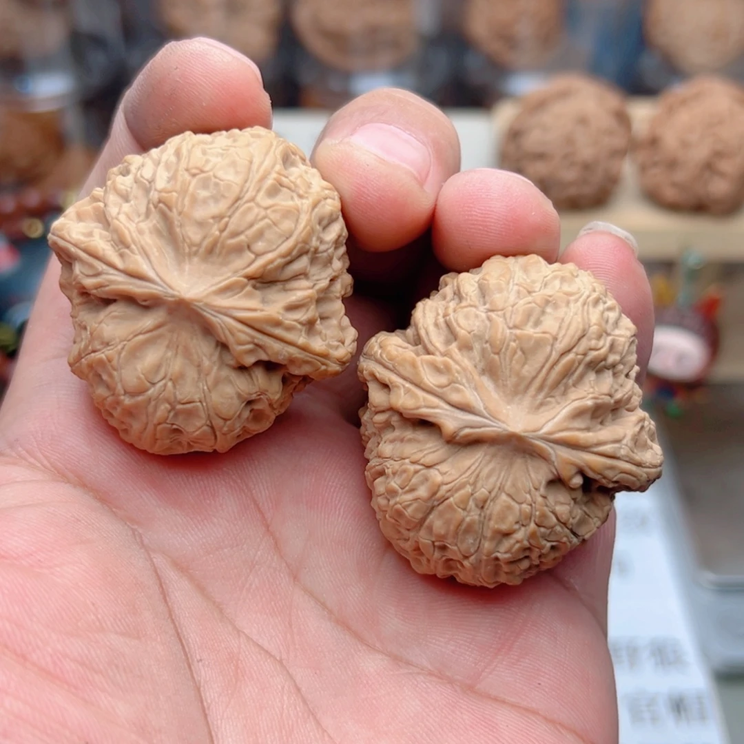 哆***爹文玩核桃吊坠43尺全品大团圆