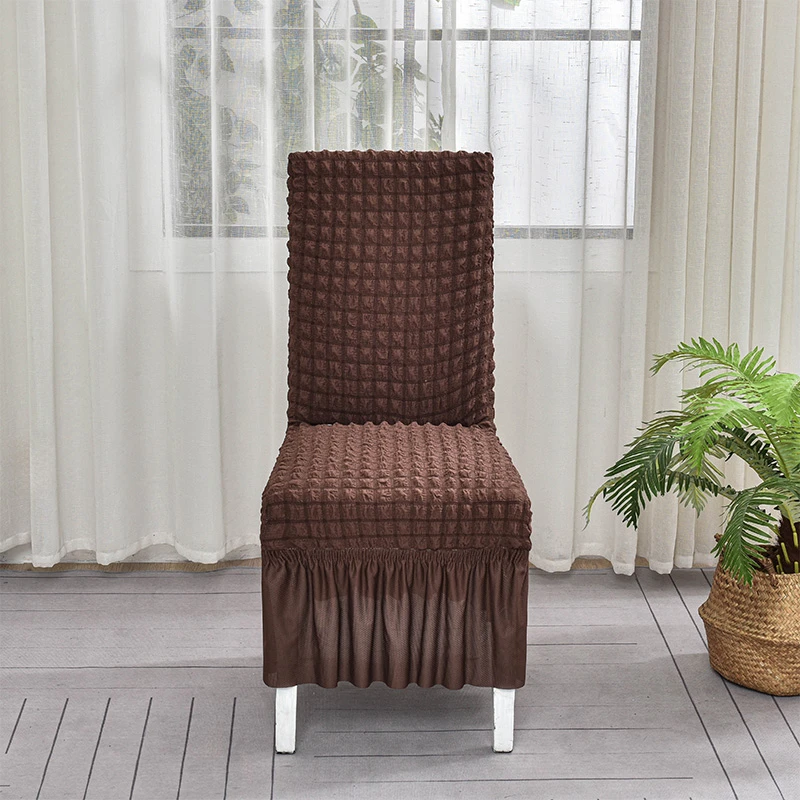 椅子套罩全包万能通用酒店餐厅饭店餐桌椅套家用靠背木凳子罩欧式