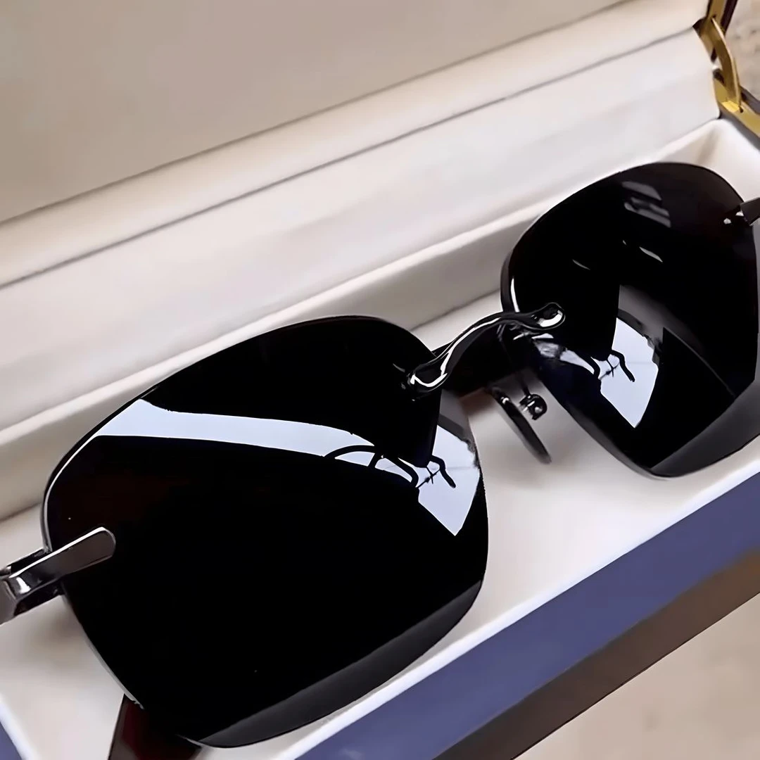 【外贸高货】天然水晶感外观太阳墨镜男士高清墨镜开车钓鱼防紫外线