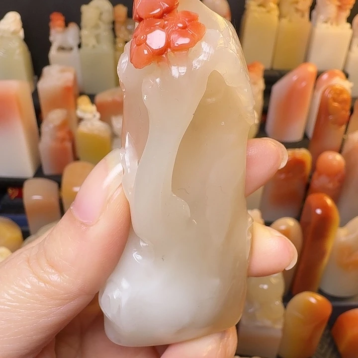 老挝石漂亮的好看的