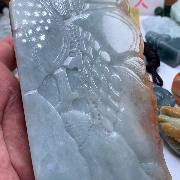 颈饰未镶嵌翡翠保真天然a货翡翠
