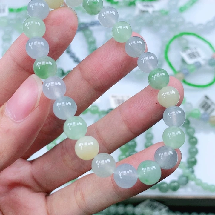 未镶嵌手链翡翠翡翠