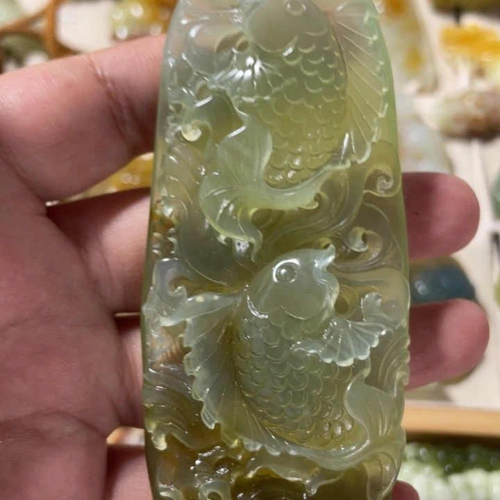 未镶嵌岫玉吊坠(不含链)