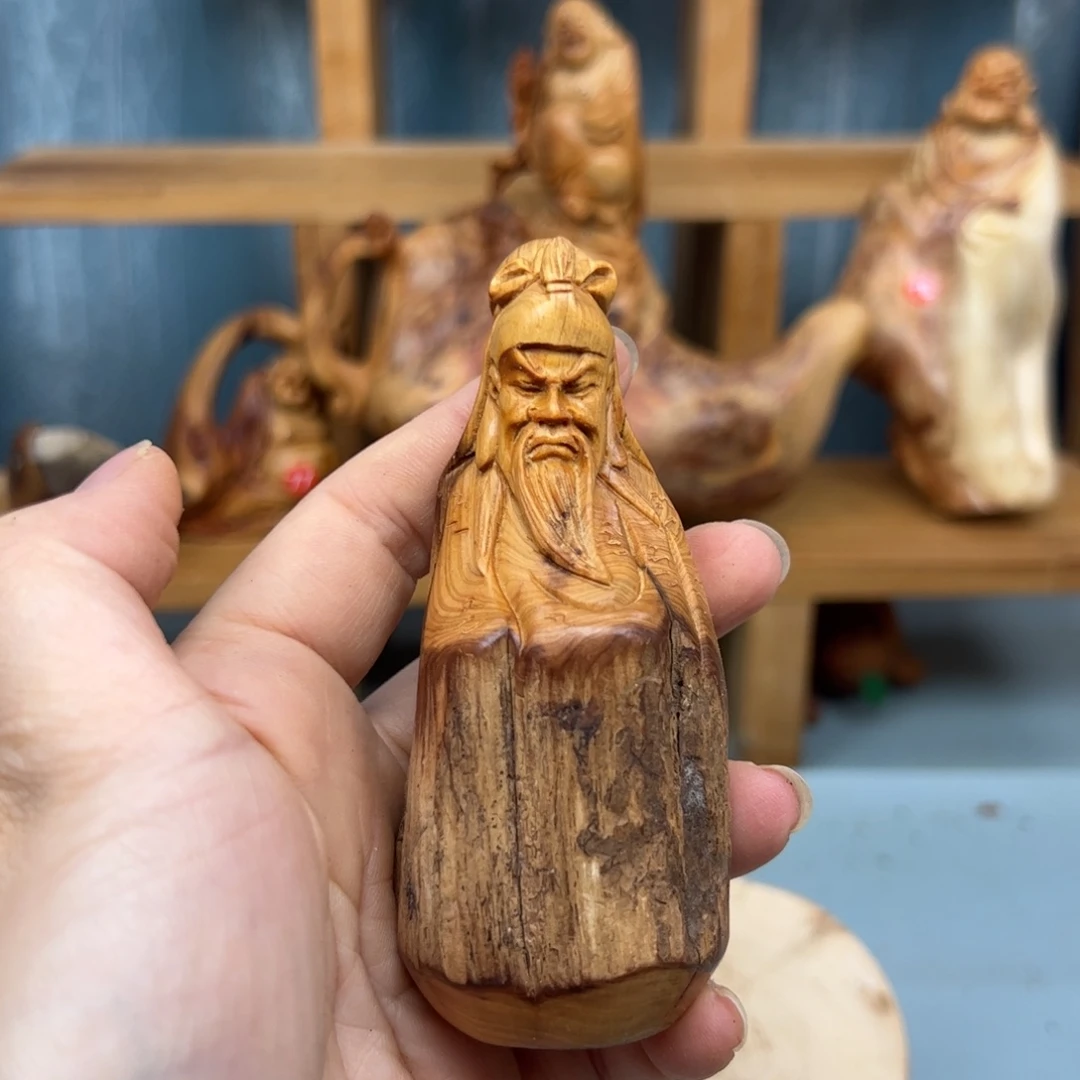 柏木崖柏木摆件手把件
