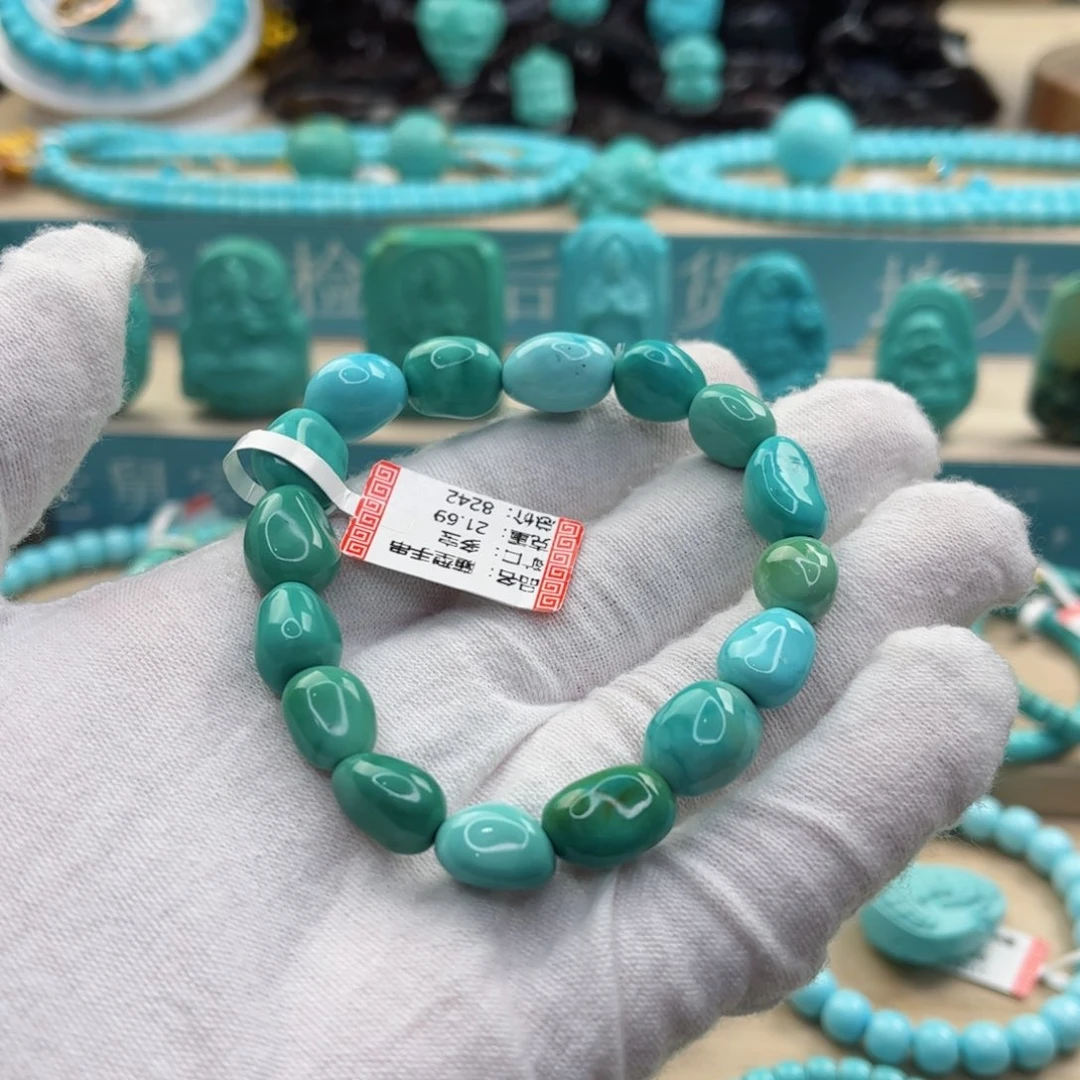 绿松石珠宝奇石未镶嵌