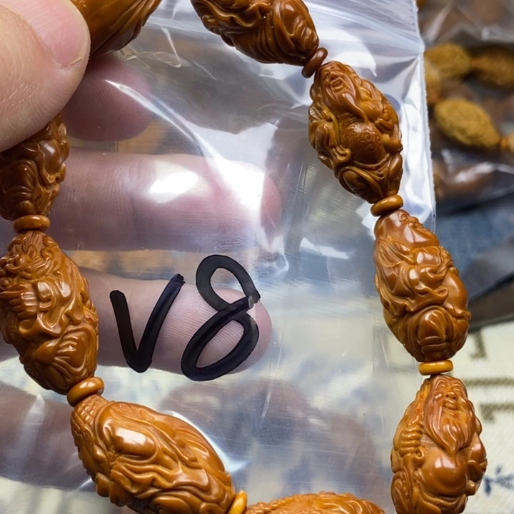 手串/手链橄榄核橄榄核雕工艺手串