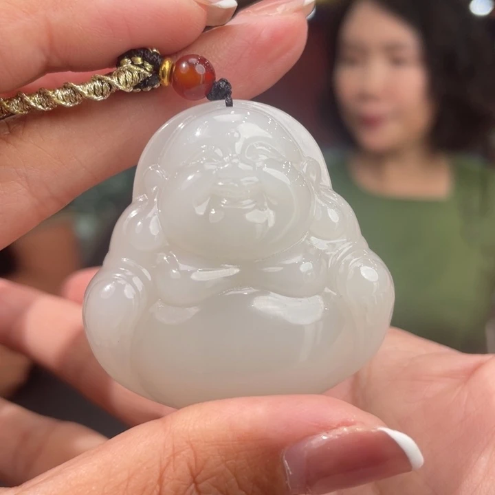 和田玉未镶嵌颈饰多样性发货，发其一