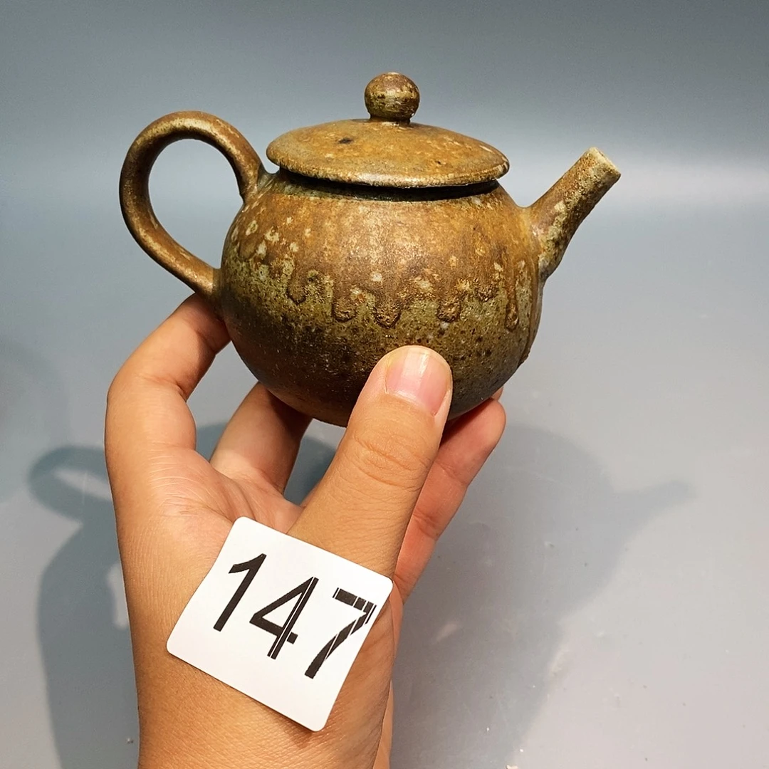 柴烧侘寂风手作茶器