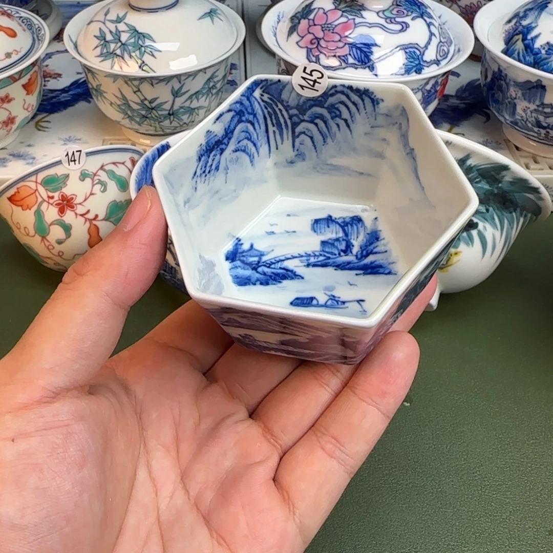 陶彦祖纯手工手绘茶具145