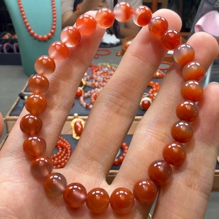 未镶嵌保山冰飘7➕南红玛瑙