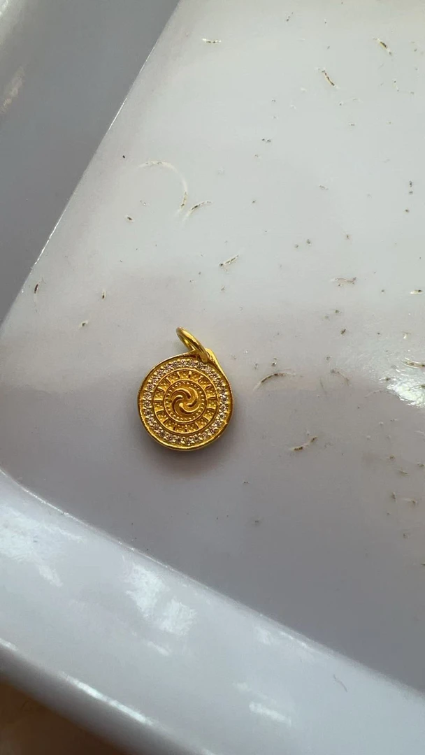 足金百搭喜旋滴流精致