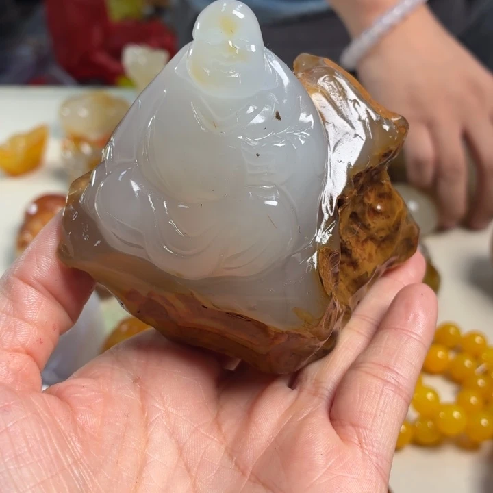 玛瑙/玉髓未镶嵌吊坠(不含链)