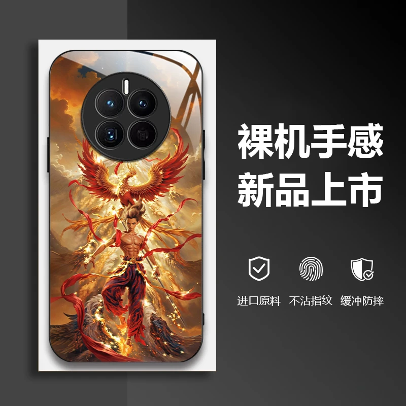 适用华为Mate50手机壳哪吒众神归位国漫时尚创意防摔