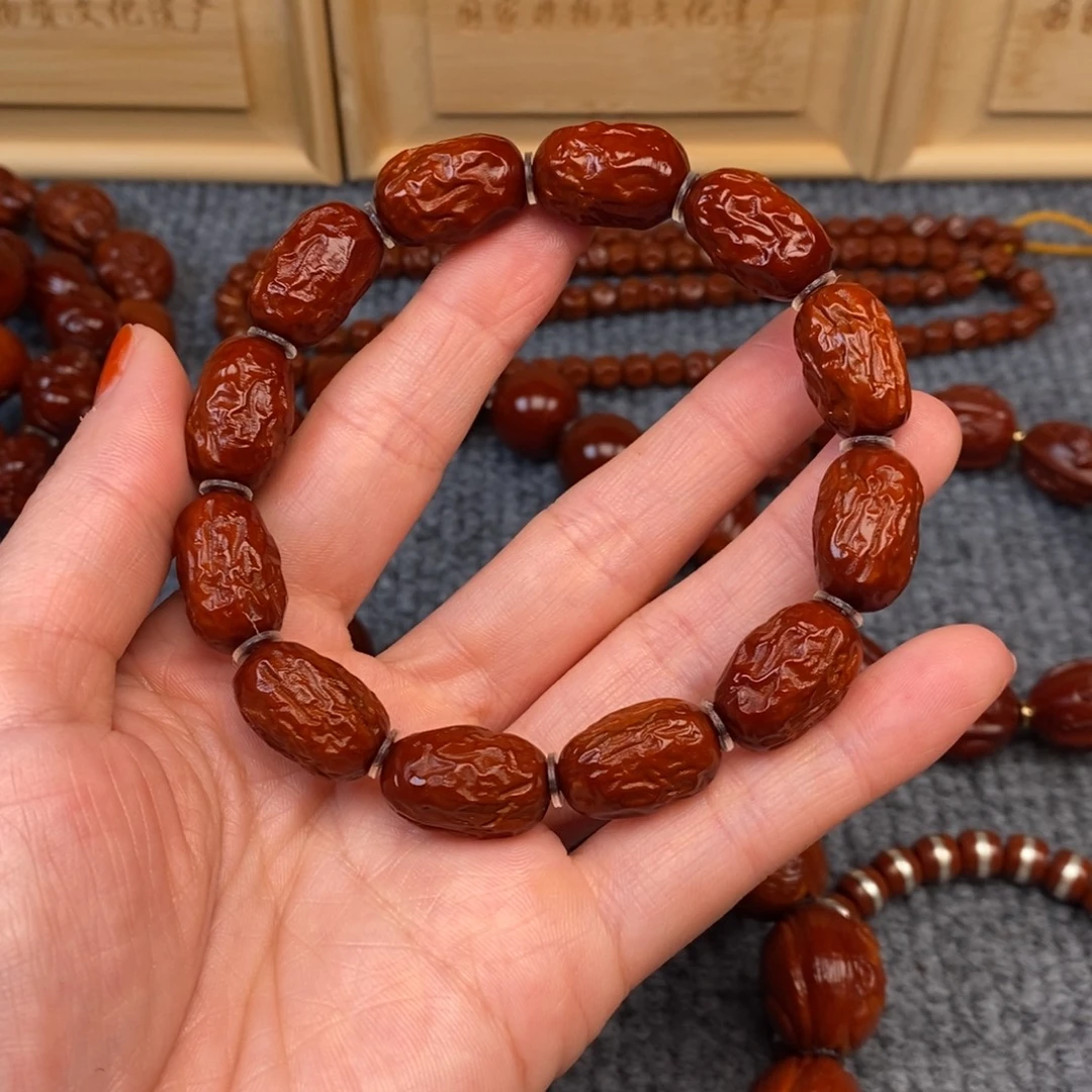 习***念手串/手链橄榄核枣