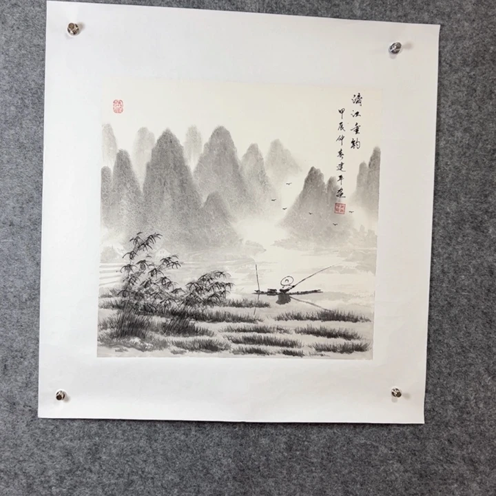 国画精品手绘国画作品