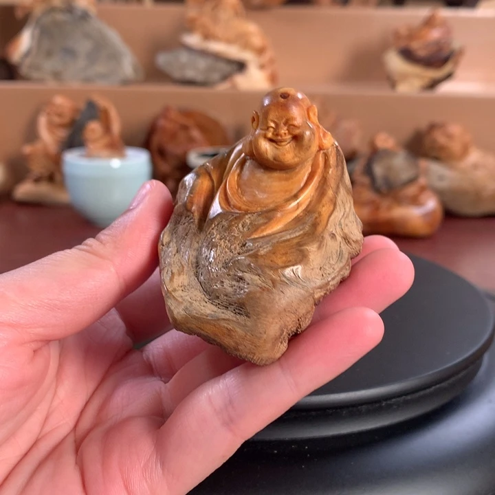 柏木（崖柏）根雕摆件