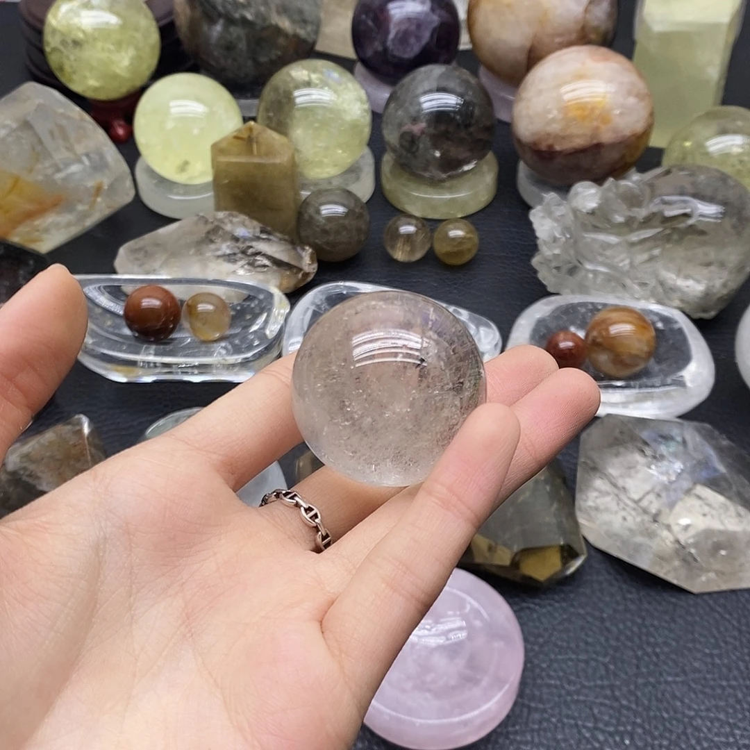 未镶嵌珠宝半成品水晶238水晶石