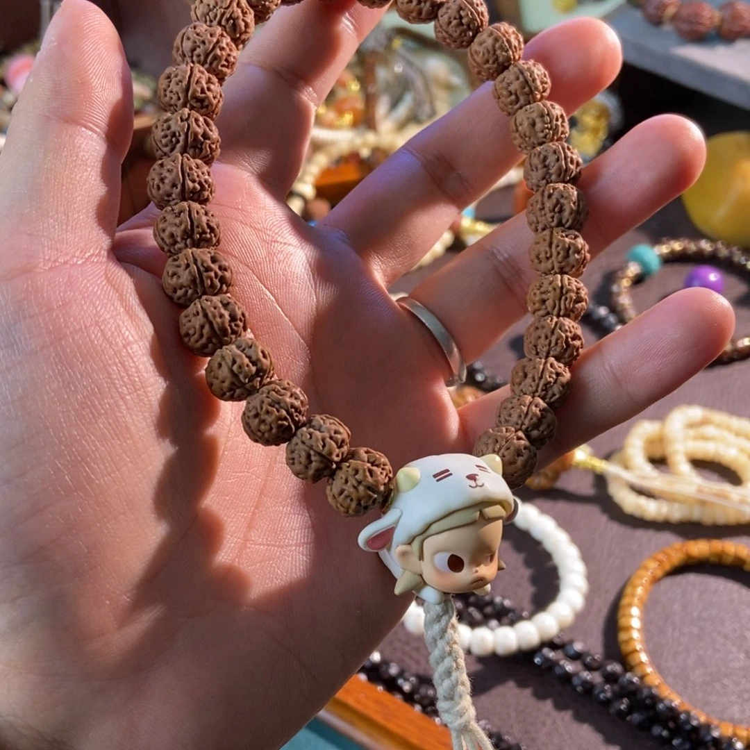 吊坠金刚菩提原生态老树王泡泡马特手持