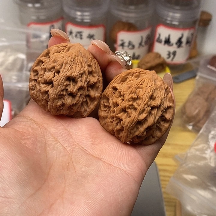 吊坠文玩核桃虎头41