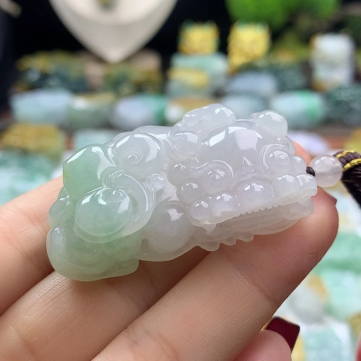 翡翠未镶嵌颈饰翡翠貔貅2