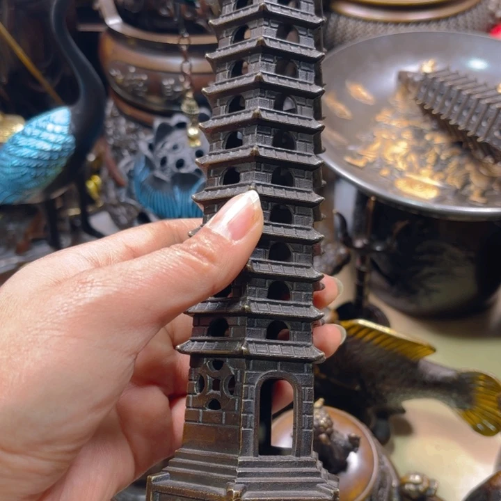 铜器摆件收收藏藏