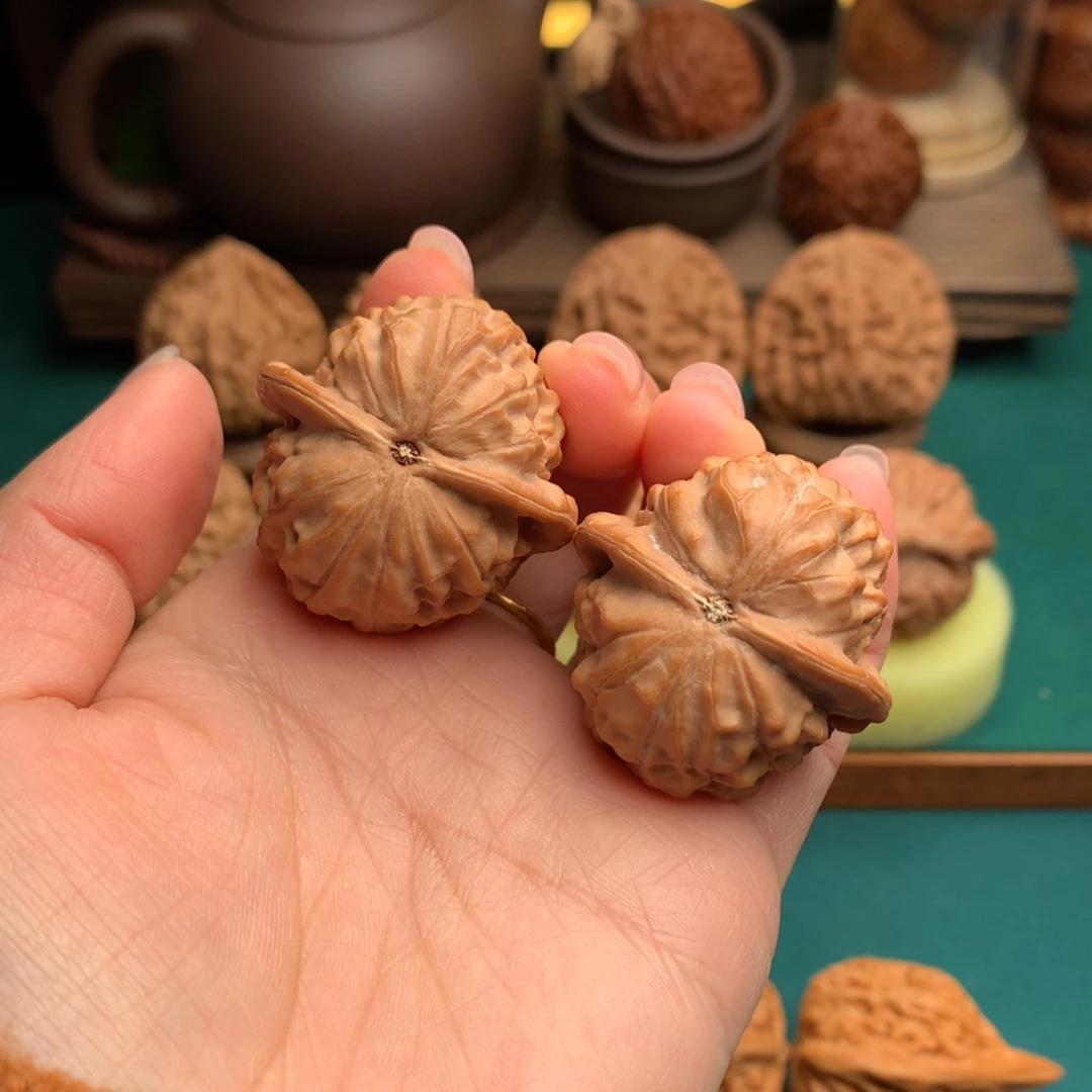 文玩核桃吊坠全品石门元宝手捻33➕