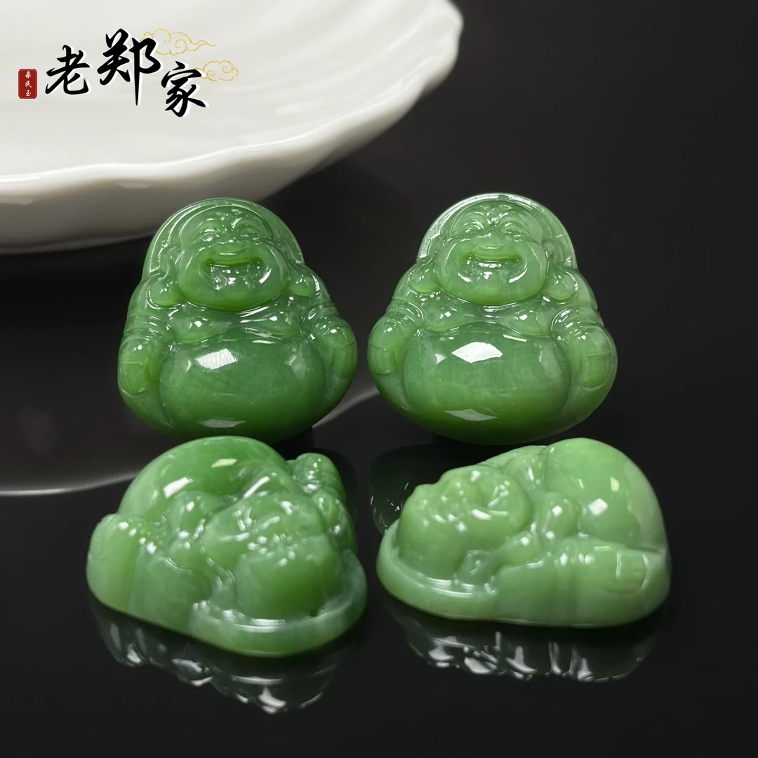 【何晟铭专属】和田玉佛公挂件 （多样性发一件）HA1F677