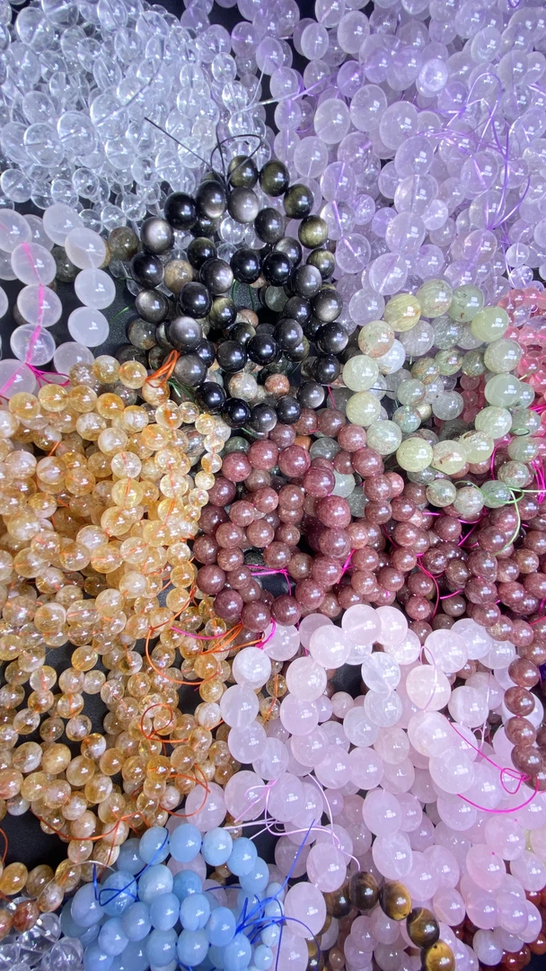 珠串天然水晶手串（多样性发其一）直播间链接星河水晶珠宝