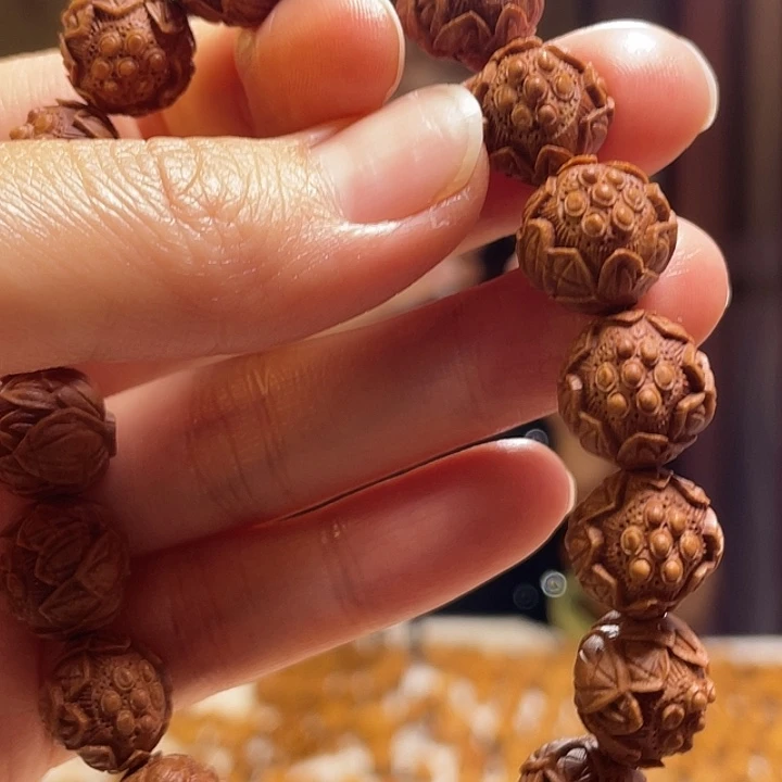 手串/手链橄榄核龙纹桃核