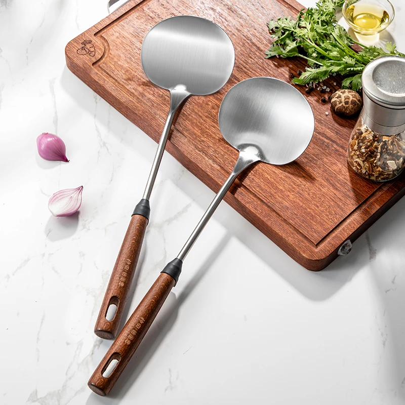 神田kanda不锈钢蘑菇铲家用锅铲厨房炒菜