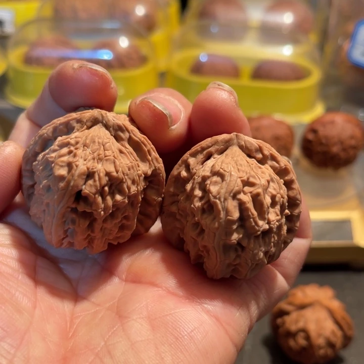 文玩核桃把件收***节野生小众