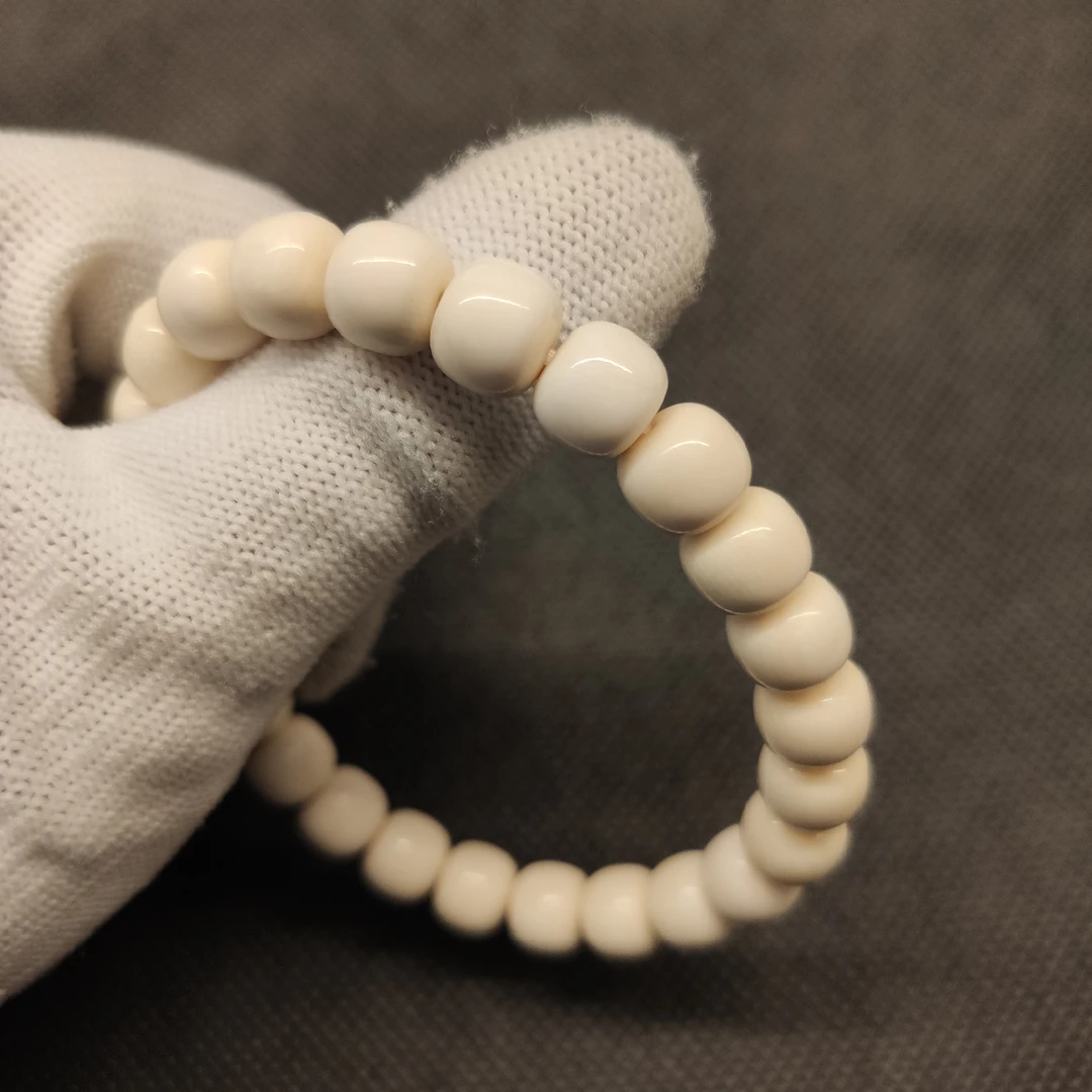 【叶】B00195手串猛犸牙工艺品