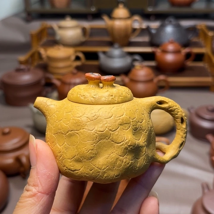 茶壶紫砂手工制作原矿紫砂