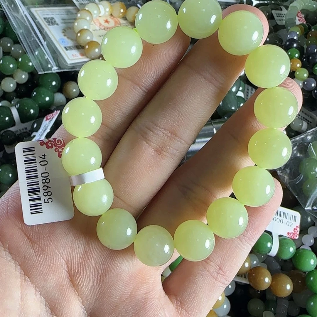 和田玉手链未镶嵌153