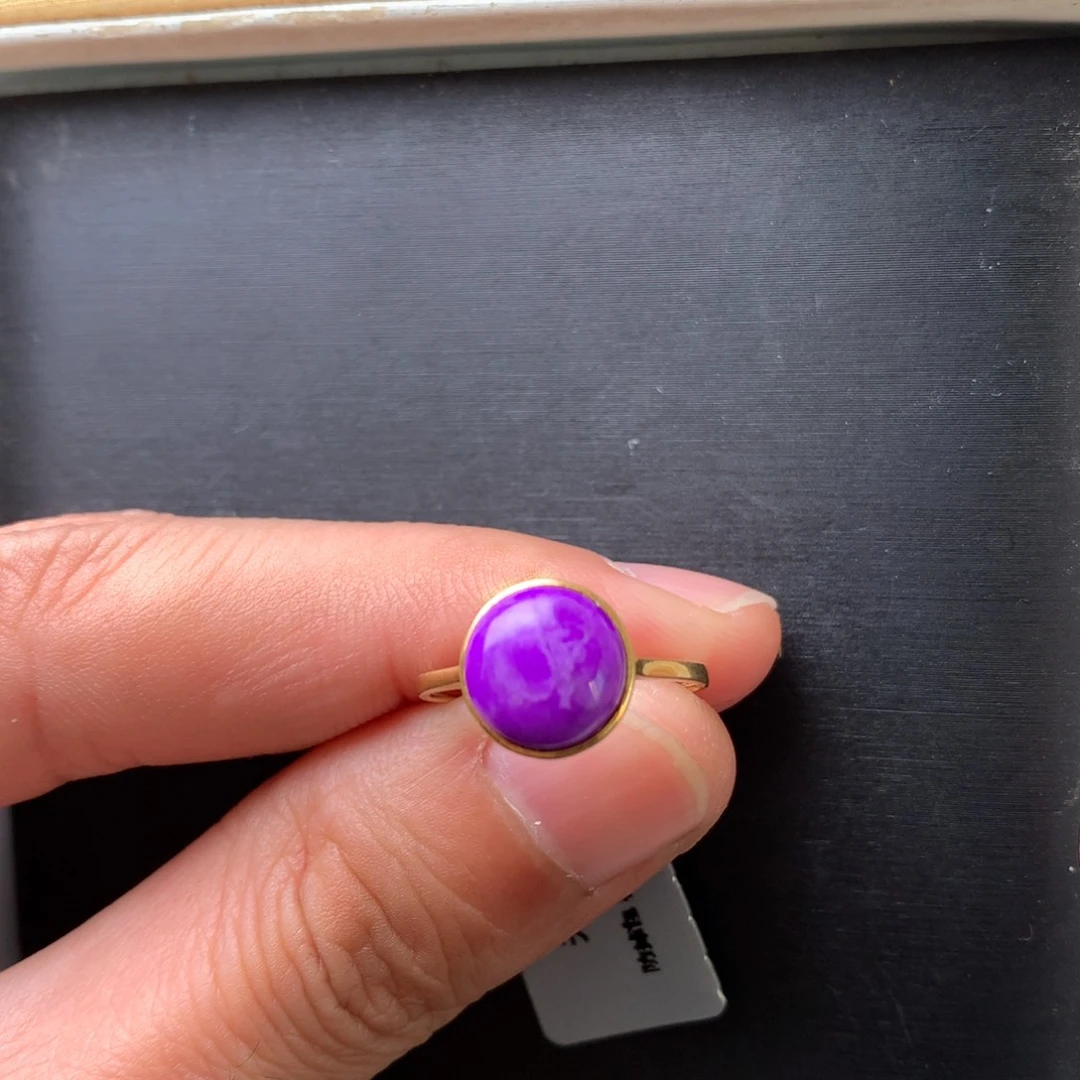 苏纪石（舒俱来）18K金镶嵌戒指